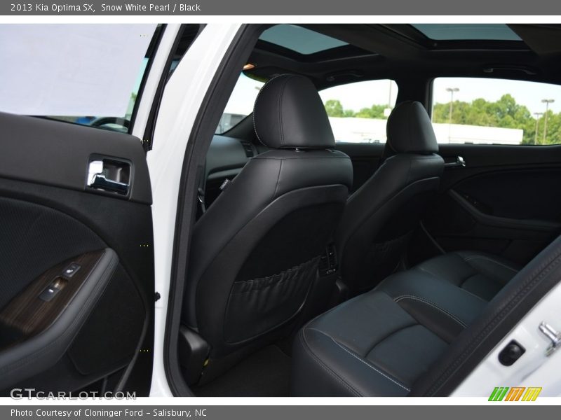 Snow White Pearl / Black 2013 Kia Optima SX