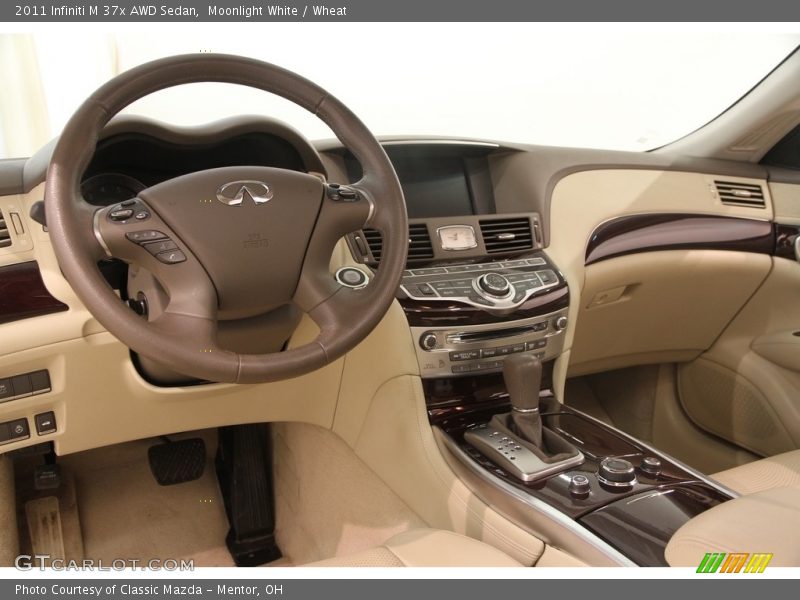 Moonlight White / Wheat 2011 Infiniti M 37x AWD Sedan