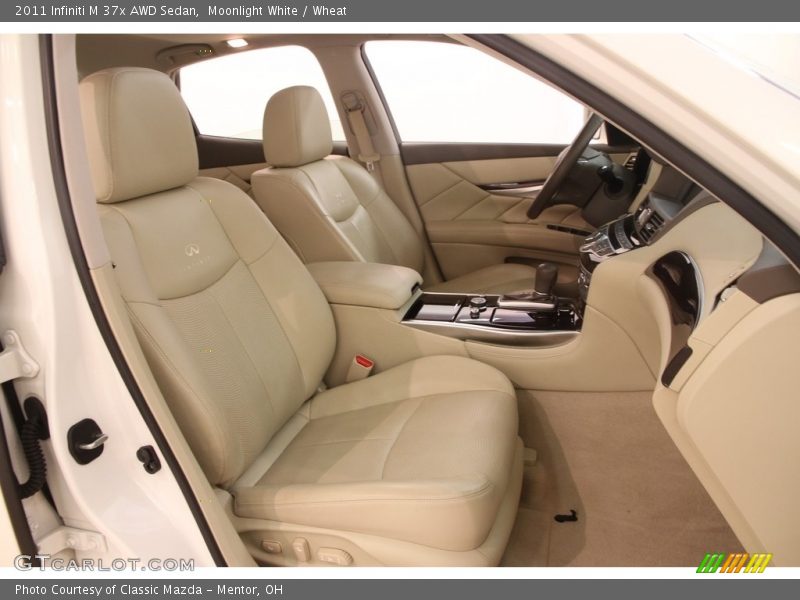 Moonlight White / Wheat 2011 Infiniti M 37x AWD Sedan
