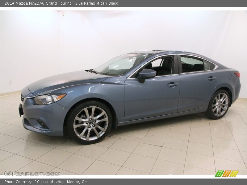 Blue Reflex Mica / Black 2014 Mazda MAZDA6 Grand Touring