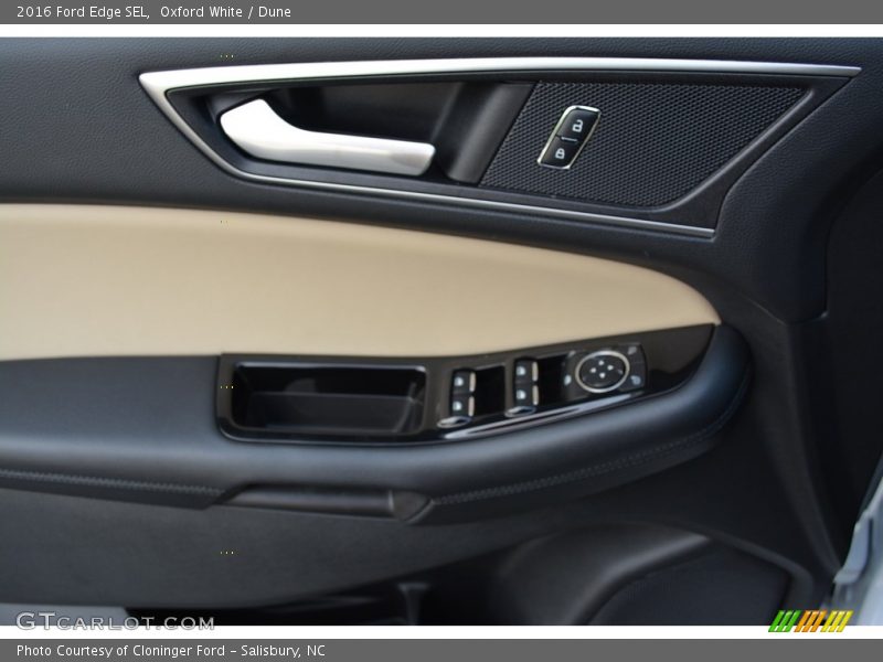 Oxford White / Dune 2016 Ford Edge SEL