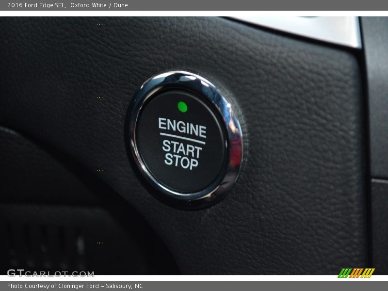 Oxford White / Dune 2016 Ford Edge SEL