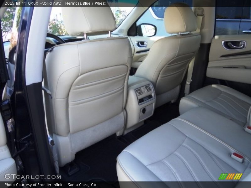 Hermosa Blue / Wheat 2015 Infiniti QX60 Hybrid AWD