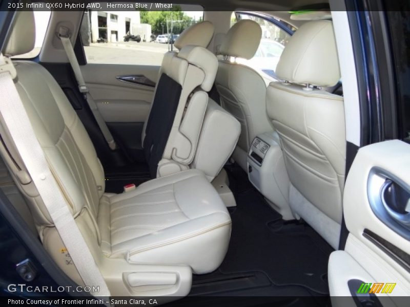 Hermosa Blue / Wheat 2015 Infiniti QX60 Hybrid AWD