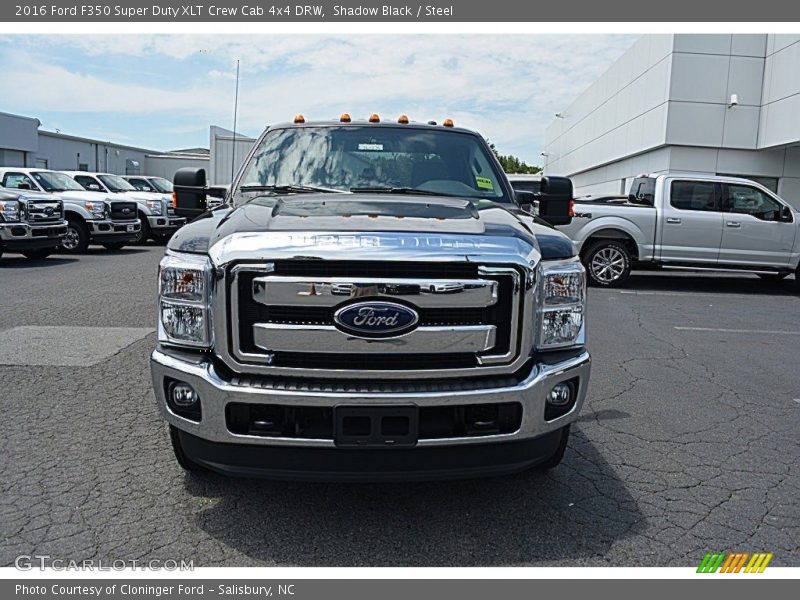 Shadow Black / Steel 2016 Ford F350 Super Duty XLT Crew Cab 4x4 DRW