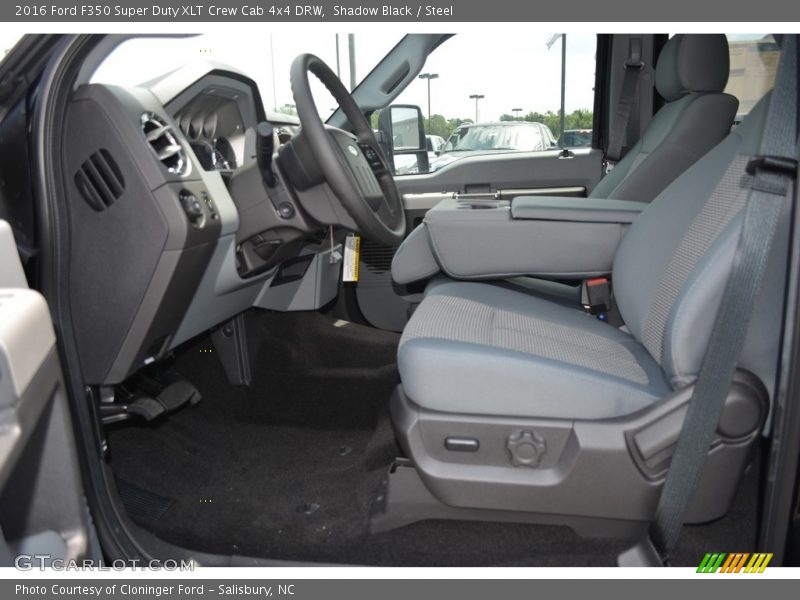 Shadow Black / Steel 2016 Ford F350 Super Duty XLT Crew Cab 4x4 DRW