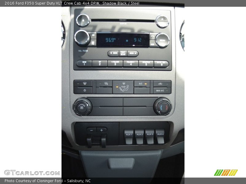Shadow Black / Steel 2016 Ford F350 Super Duty XLT Crew Cab 4x4 DRW