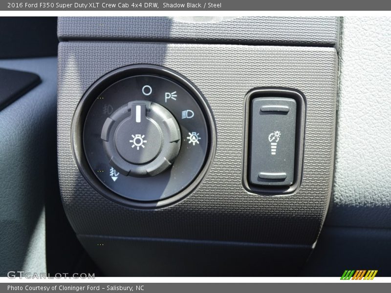 Shadow Black / Steel 2016 Ford F350 Super Duty XLT Crew Cab 4x4 DRW