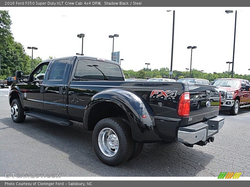 Shadow Black / Steel 2016 Ford F350 Super Duty XLT Crew Cab 4x4 DRW