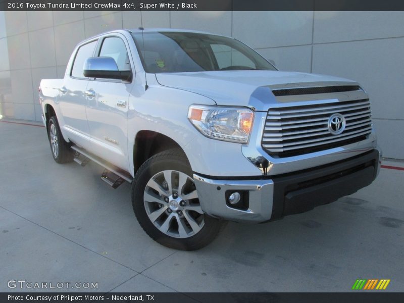 Super White / Black 2016 Toyota Tundra Limited CrewMax 4x4