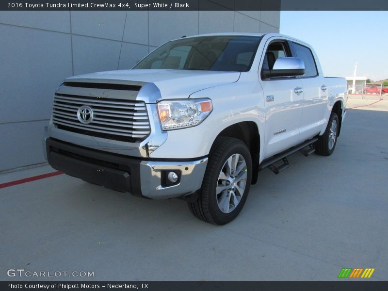 Super White / Black 2016 Toyota Tundra Limited CrewMax 4x4