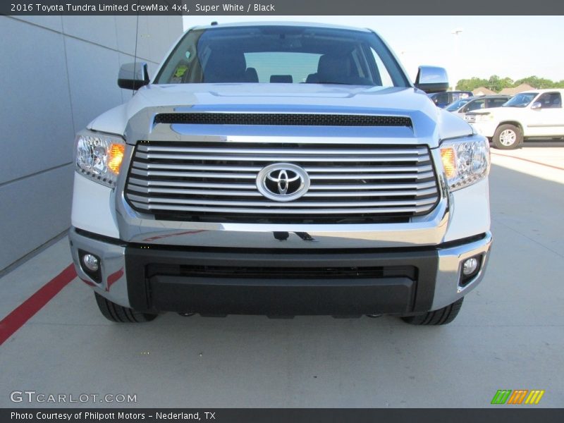 Super White / Black 2016 Toyota Tundra Limited CrewMax 4x4