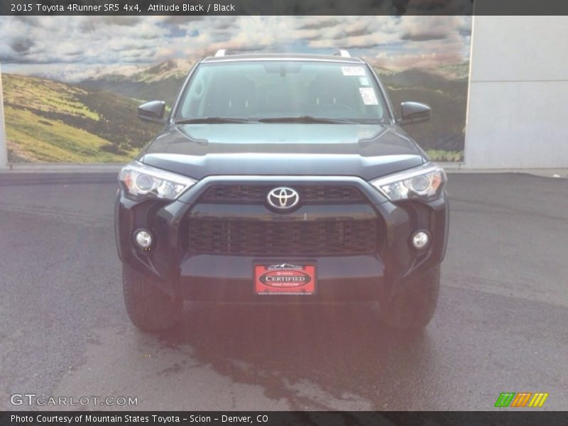 Attitude Black / Black 2015 Toyota 4Runner SR5 4x4