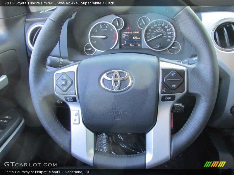 Super White / Black 2016 Toyota Tundra Limited CrewMax 4x4