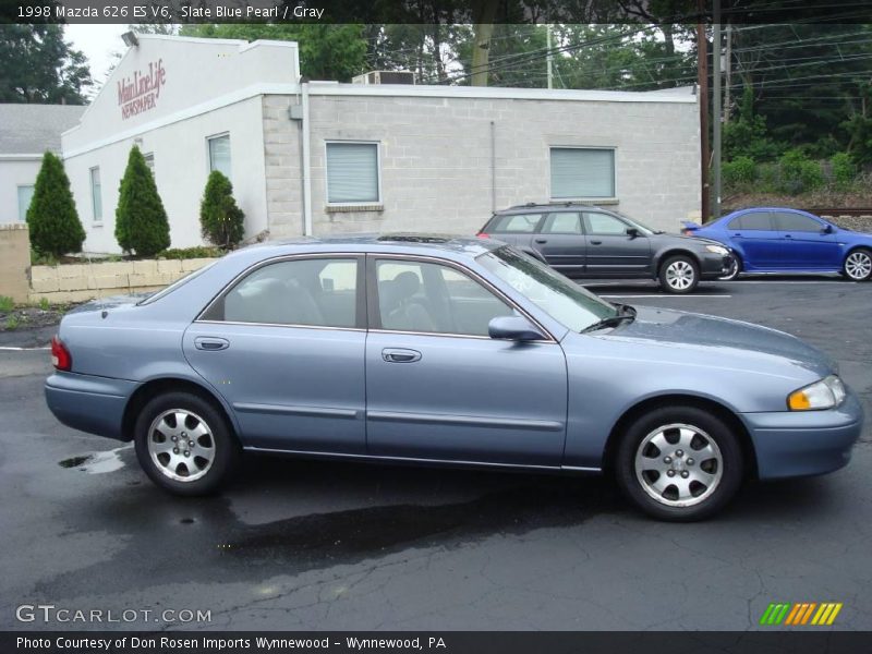 Slate Blue Pearl / Gray 1998 Mazda 626 ES V6