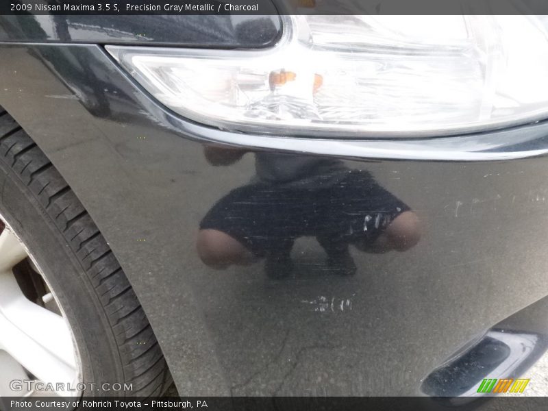 Precision Gray Metallic / Charcoal 2009 Nissan Maxima 3.5 S