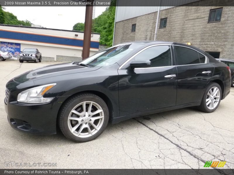 Precision Gray Metallic / Charcoal 2009 Nissan Maxima 3.5 S