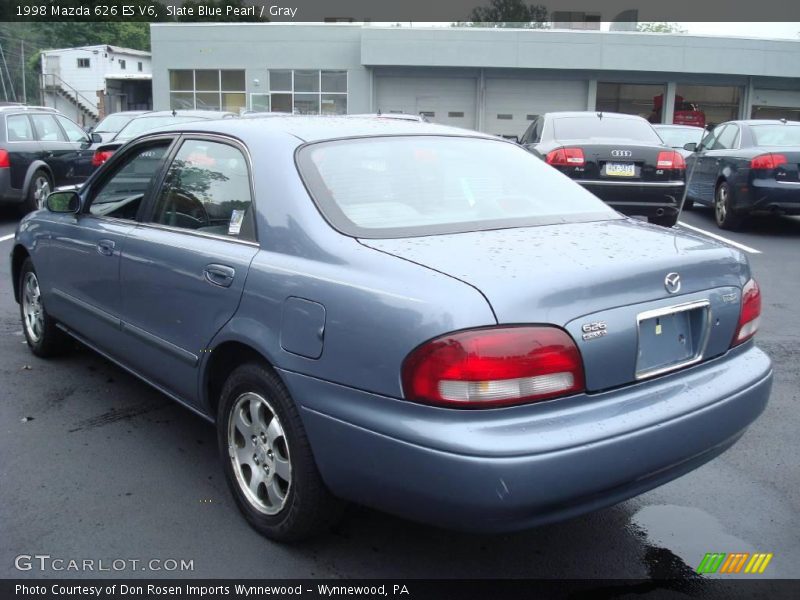 Slate Blue Pearl / Gray 1998 Mazda 626 ES V6