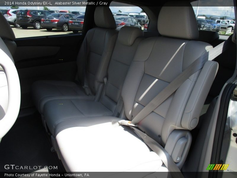 Alabaster Silver Metallic / Gray 2014 Honda Odyssey EX-L