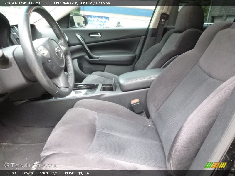 Precision Gray Metallic / Charcoal 2009 Nissan Maxima 3.5 S