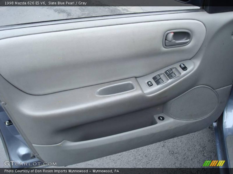Slate Blue Pearl / Gray 1998 Mazda 626 ES V6