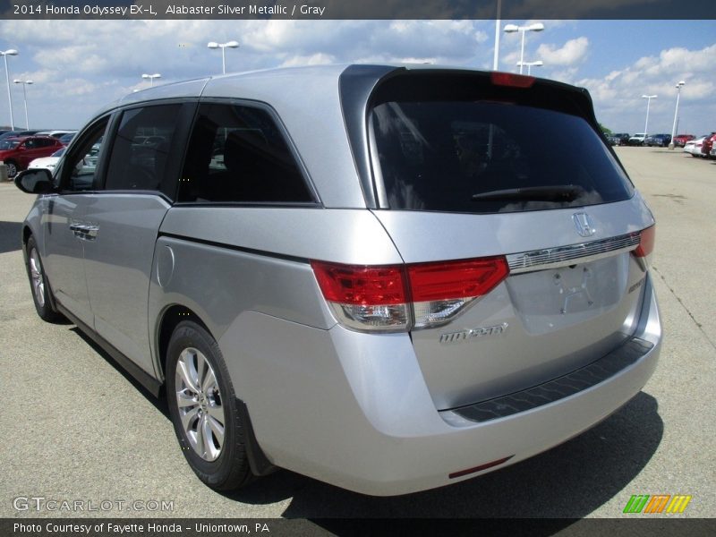 Alabaster Silver Metallic / Gray 2014 Honda Odyssey EX-L