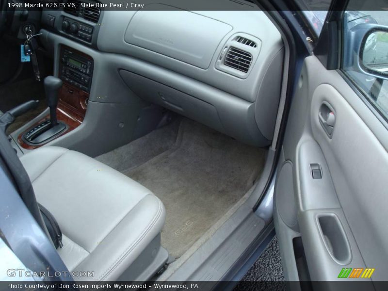Slate Blue Pearl / Gray 1998 Mazda 626 ES V6