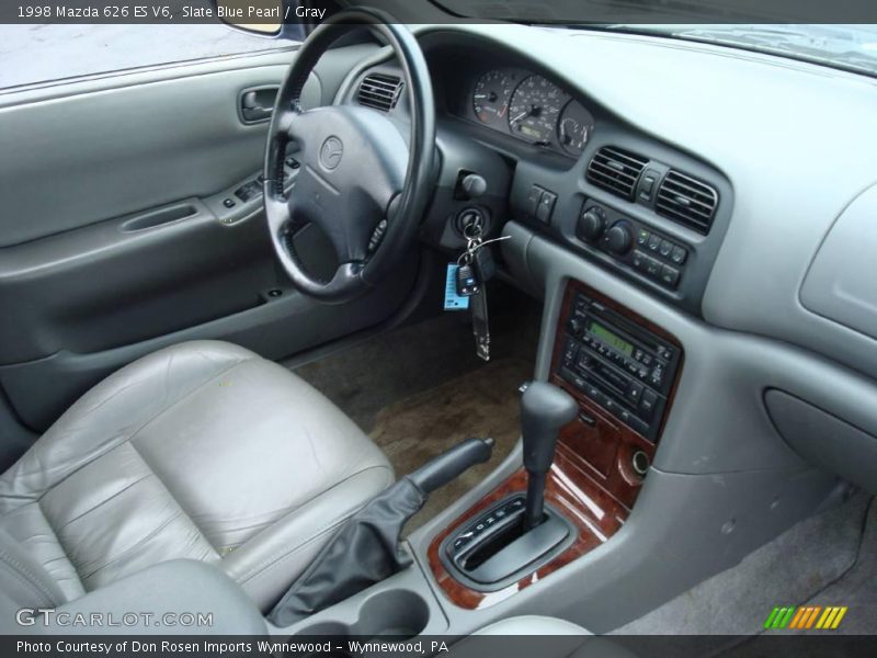 Slate Blue Pearl / Gray 1998 Mazda 626 ES V6