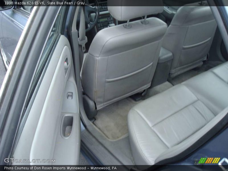 Slate Blue Pearl / Gray 1998 Mazda 626 ES V6