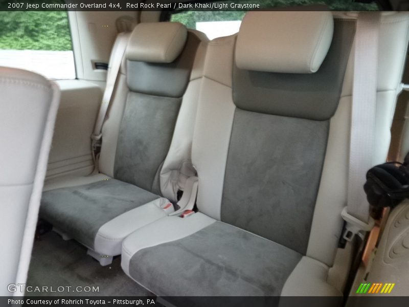 Red Rock Pearl / Dark Khaki/Light Graystone 2007 Jeep Commander Overland 4x4