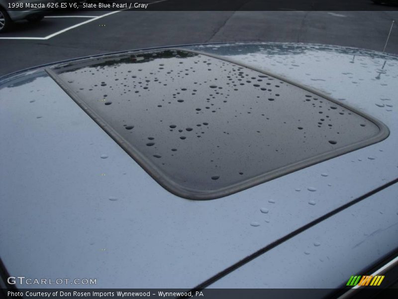 Slate Blue Pearl / Gray 1998 Mazda 626 ES V6