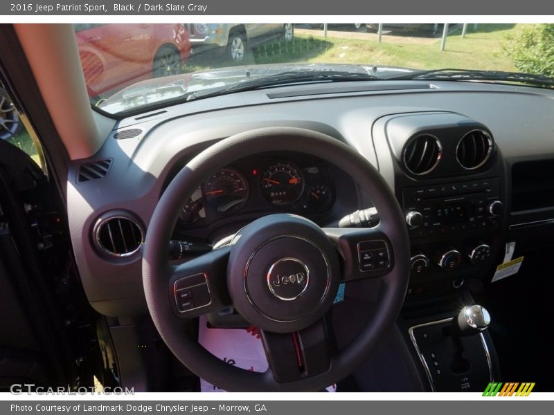 Black / Dark Slate Gray 2016 Jeep Patriot Sport