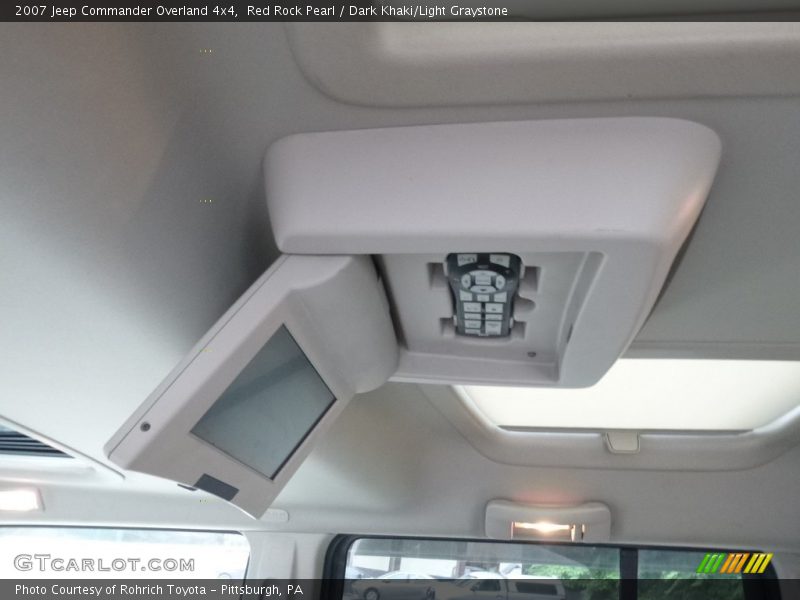 Red Rock Pearl / Dark Khaki/Light Graystone 2007 Jeep Commander Overland 4x4
