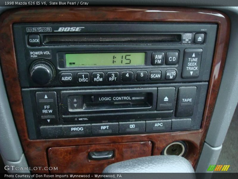 Slate Blue Pearl / Gray 1998 Mazda 626 ES V6