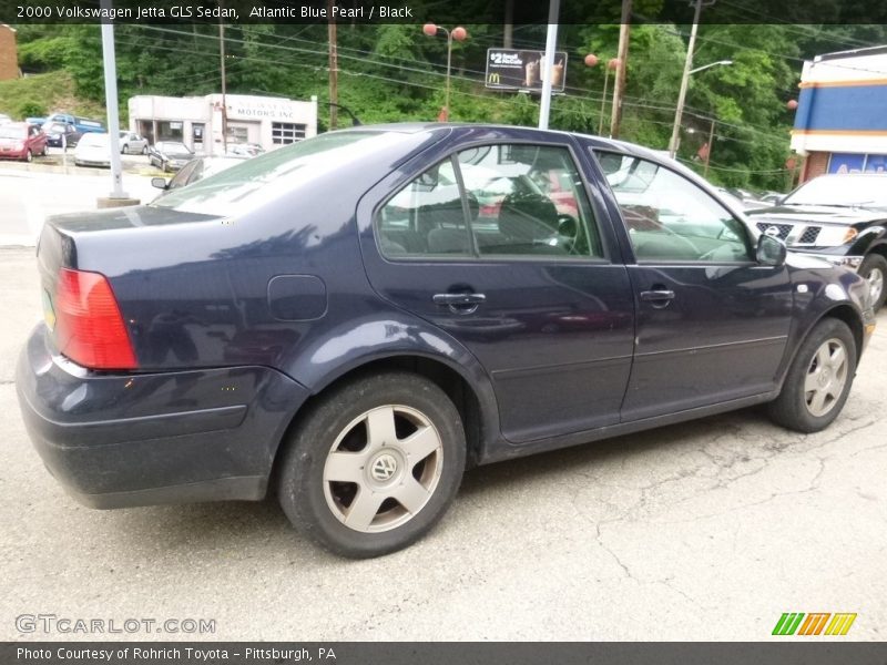 Atlantic Blue Pearl / Black 2000 Volkswagen Jetta GLS Sedan