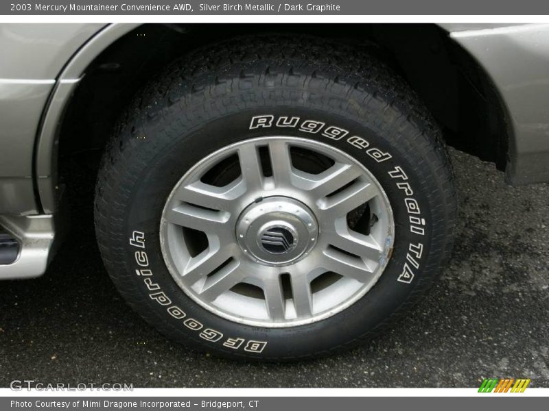 Silver Birch Metallic / Dark Graphite 2003 Mercury Mountaineer Convenience AWD