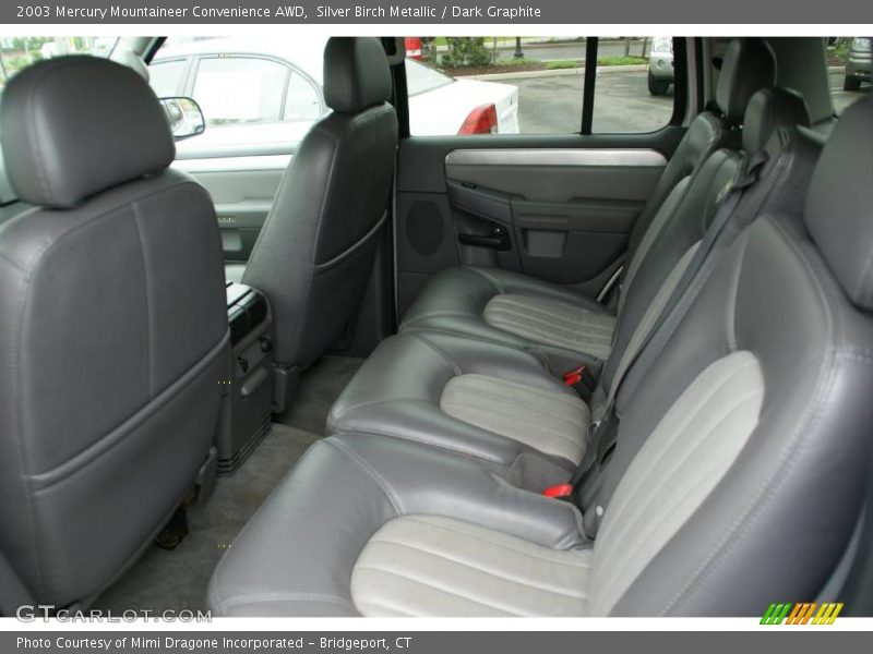 Silver Birch Metallic / Dark Graphite 2003 Mercury Mountaineer Convenience AWD