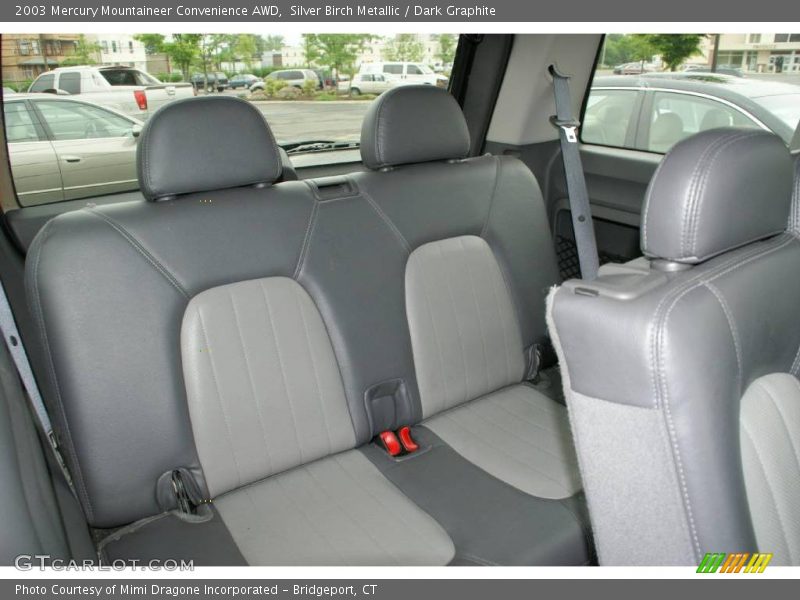 Silver Birch Metallic / Dark Graphite 2003 Mercury Mountaineer Convenience AWD