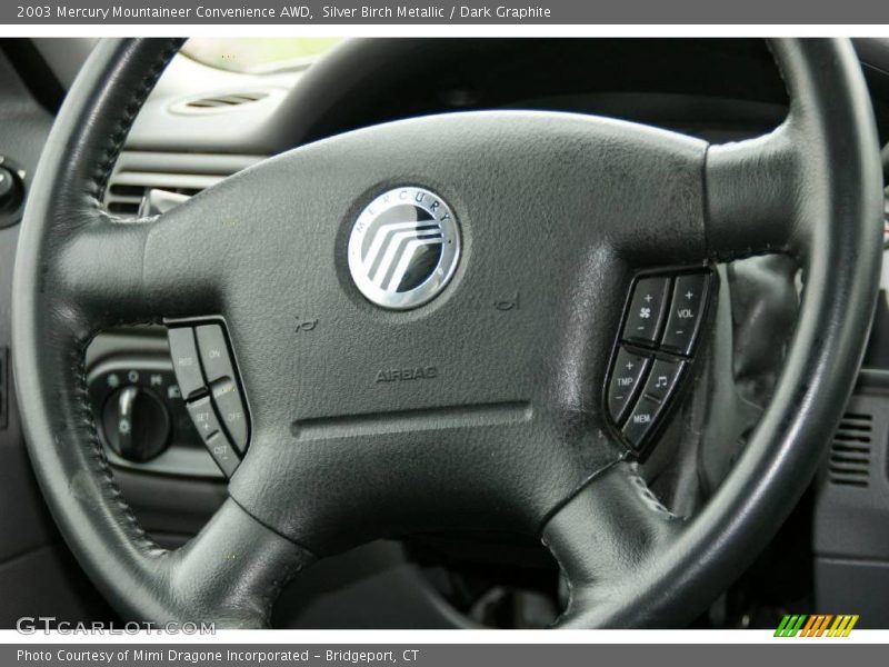 Silver Birch Metallic / Dark Graphite 2003 Mercury Mountaineer Convenience AWD