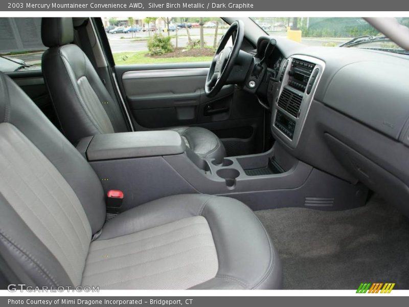 Silver Birch Metallic / Dark Graphite 2003 Mercury Mountaineer Convenience AWD