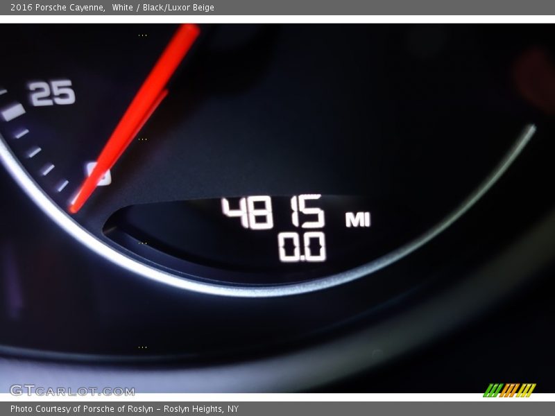 White / Black/Luxor Beige 2016 Porsche Cayenne