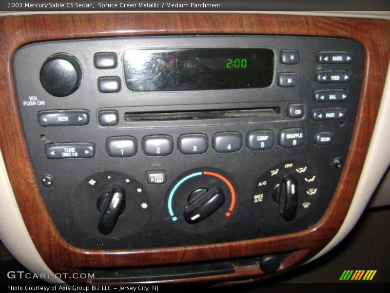 Spruce Green Metallic / Medium Parchment 2003 Mercury Sable GS Sedan