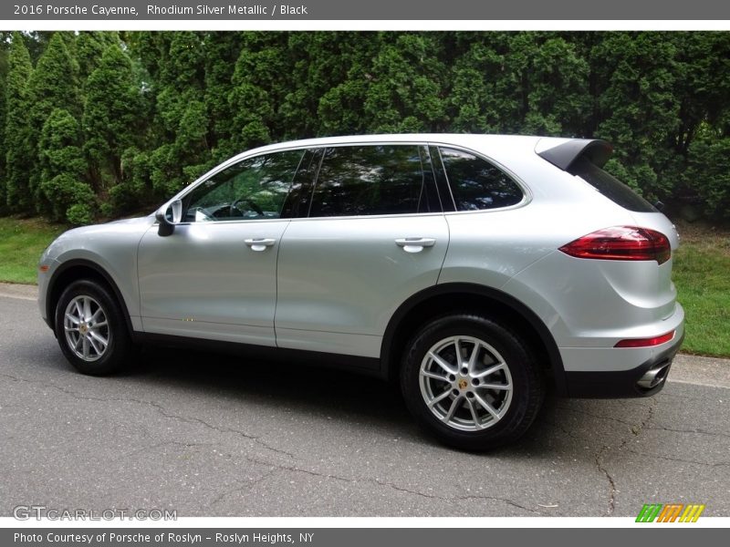 Rhodium Silver Metallic / Black 2016 Porsche Cayenne