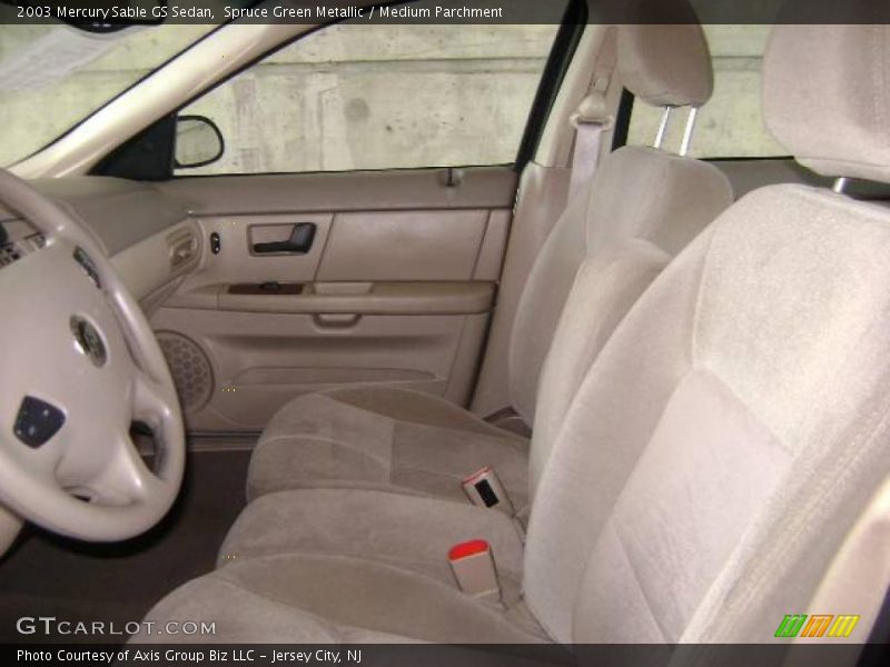 Spruce Green Metallic / Medium Parchment 2003 Mercury Sable GS Sedan