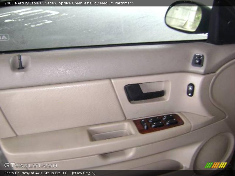Spruce Green Metallic / Medium Parchment 2003 Mercury Sable GS Sedan