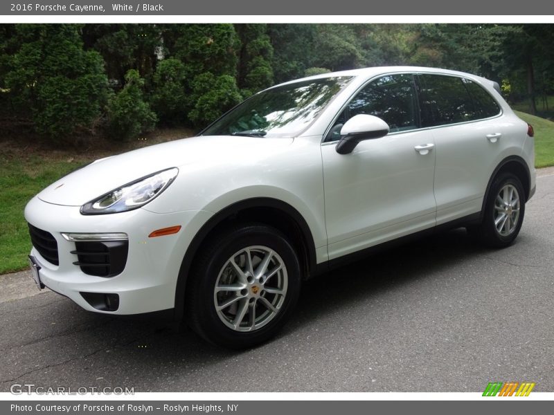 White / Black 2016 Porsche Cayenne