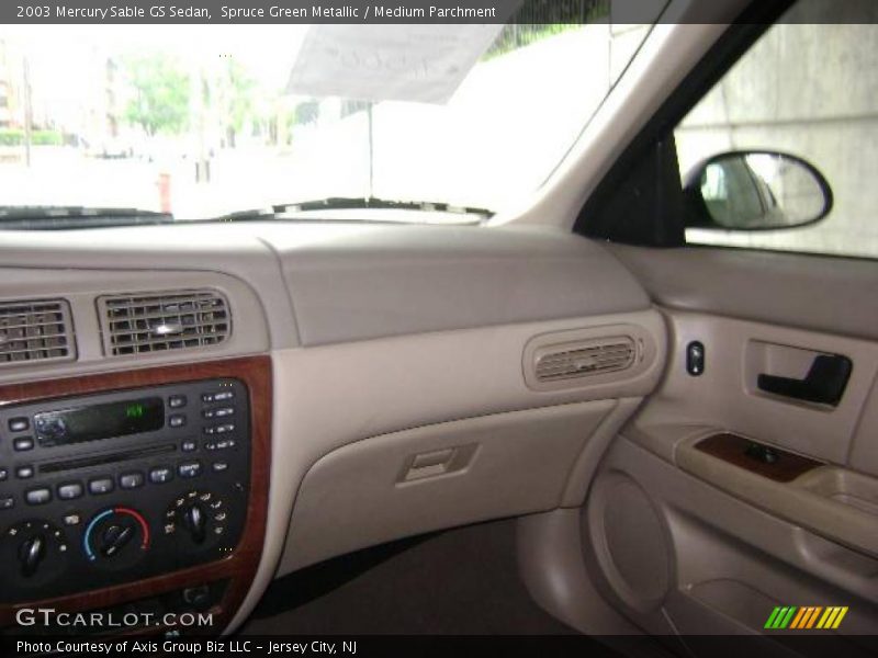 Spruce Green Metallic / Medium Parchment 2003 Mercury Sable GS Sedan