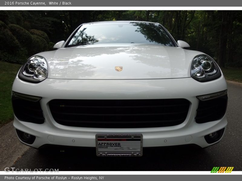 White / Black 2016 Porsche Cayenne