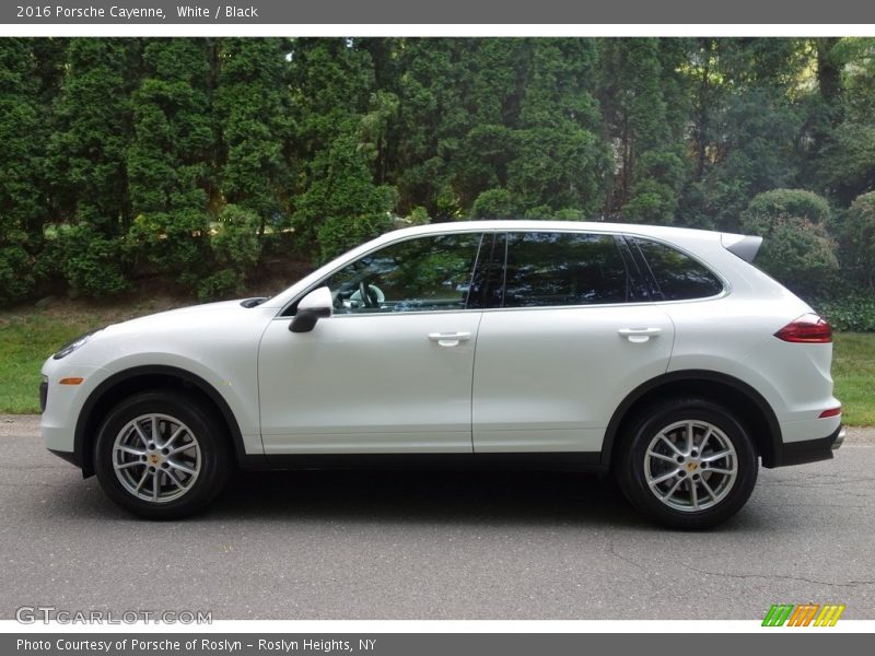 White / Black 2016 Porsche Cayenne