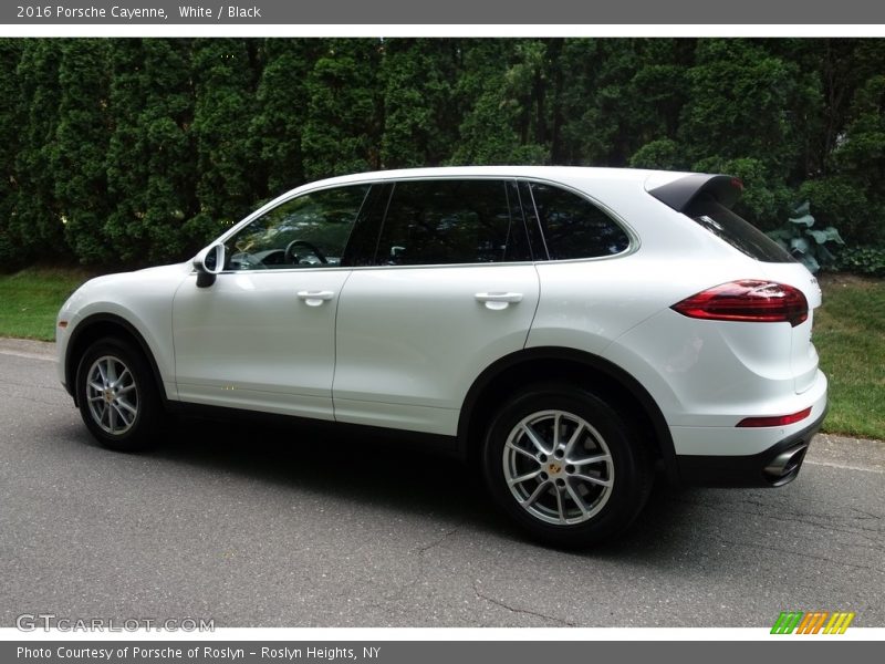 White / Black 2016 Porsche Cayenne